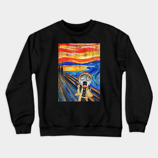 Zenitsu Scream Breathing Crewneck Sweatshirt by Shiyi Studio